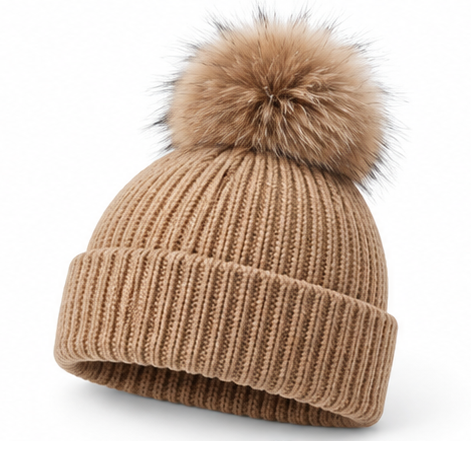 Faux-Fur Pom-Pom