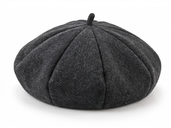 Pleated or Panelled Crown