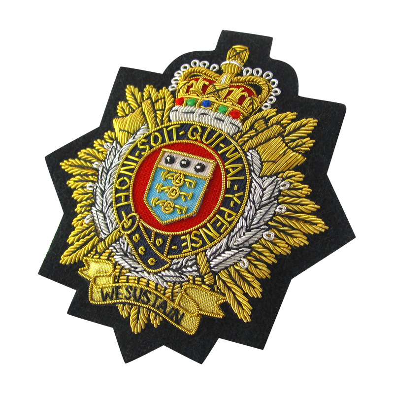 Luxury Handcrafted Bullion Patches