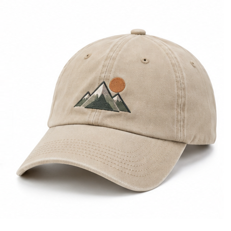 Embroidered Logo Dad Hat