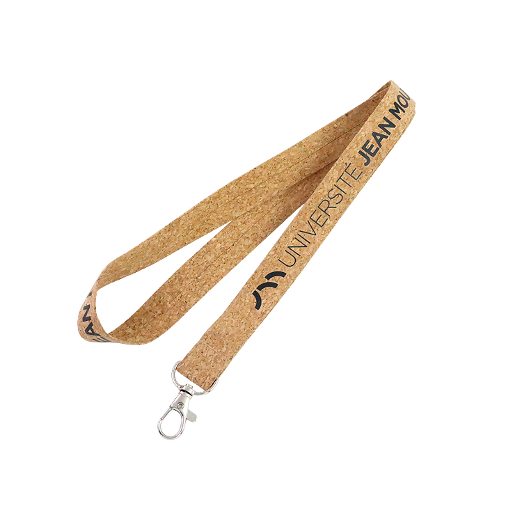 Natural Bamboo Fiber Lanyards