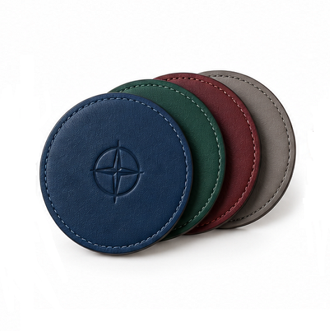 PU Leather Coasters