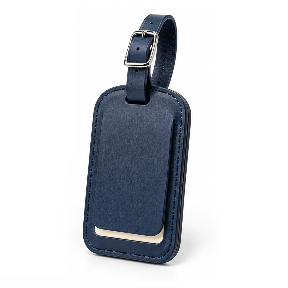PU Leather Luggage Tag