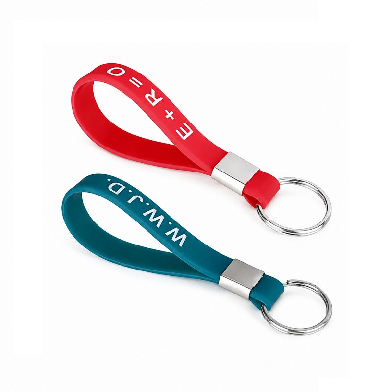 Silicone Keychain Wristlets