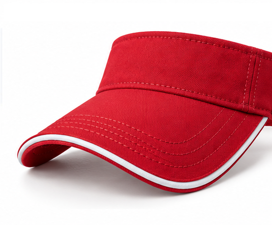 Sandwich-Piping Visor