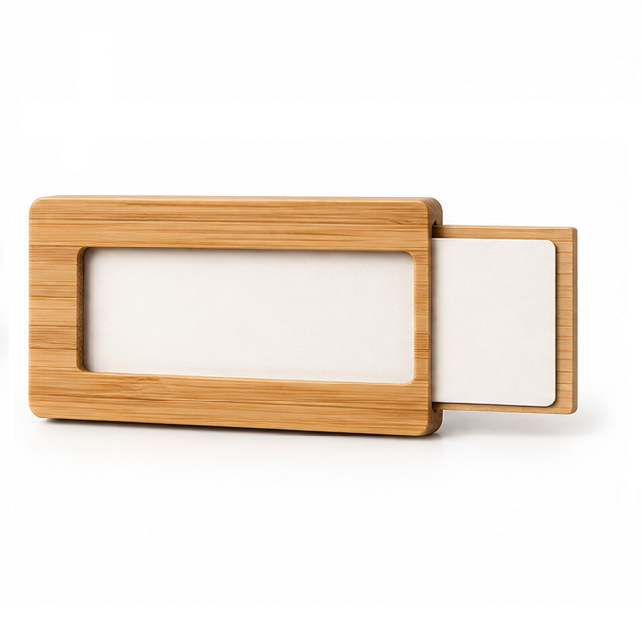 Reusable Wooden Name Badges