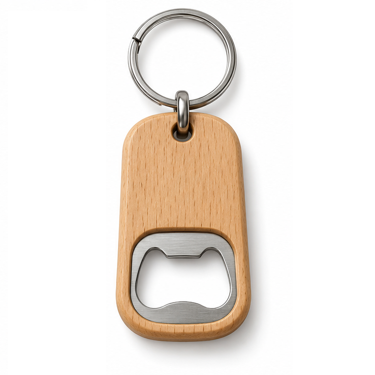Functional Wooden Keychains