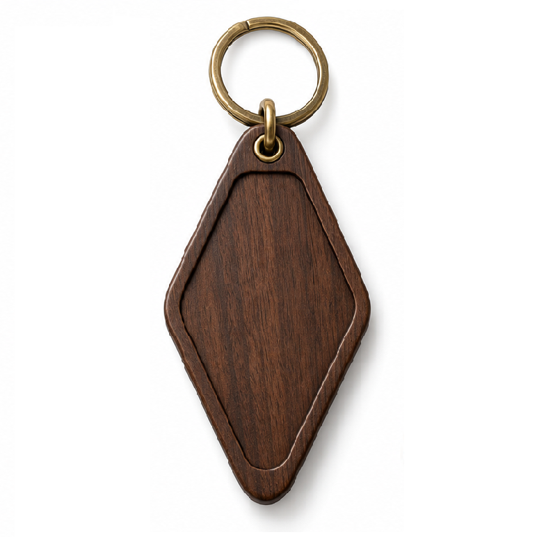 Wooden Hotel Key Fobs