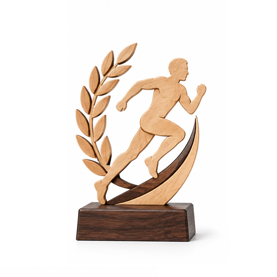 Wooden Sports Trophies