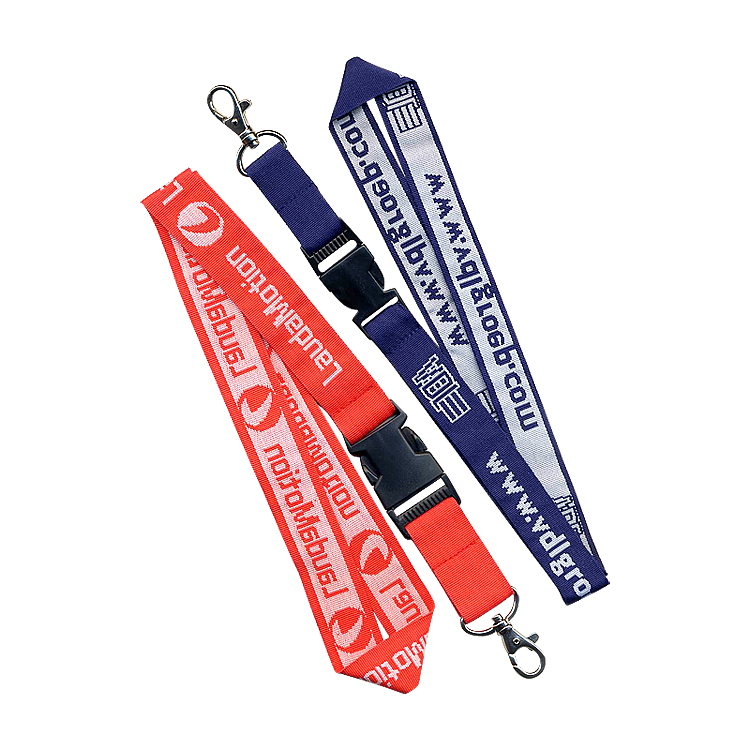Double-Sided Woven Lanyards