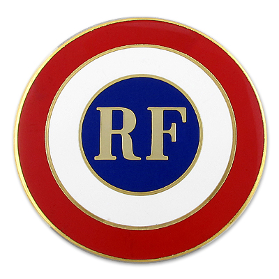 True hard enamel lapel pin sample