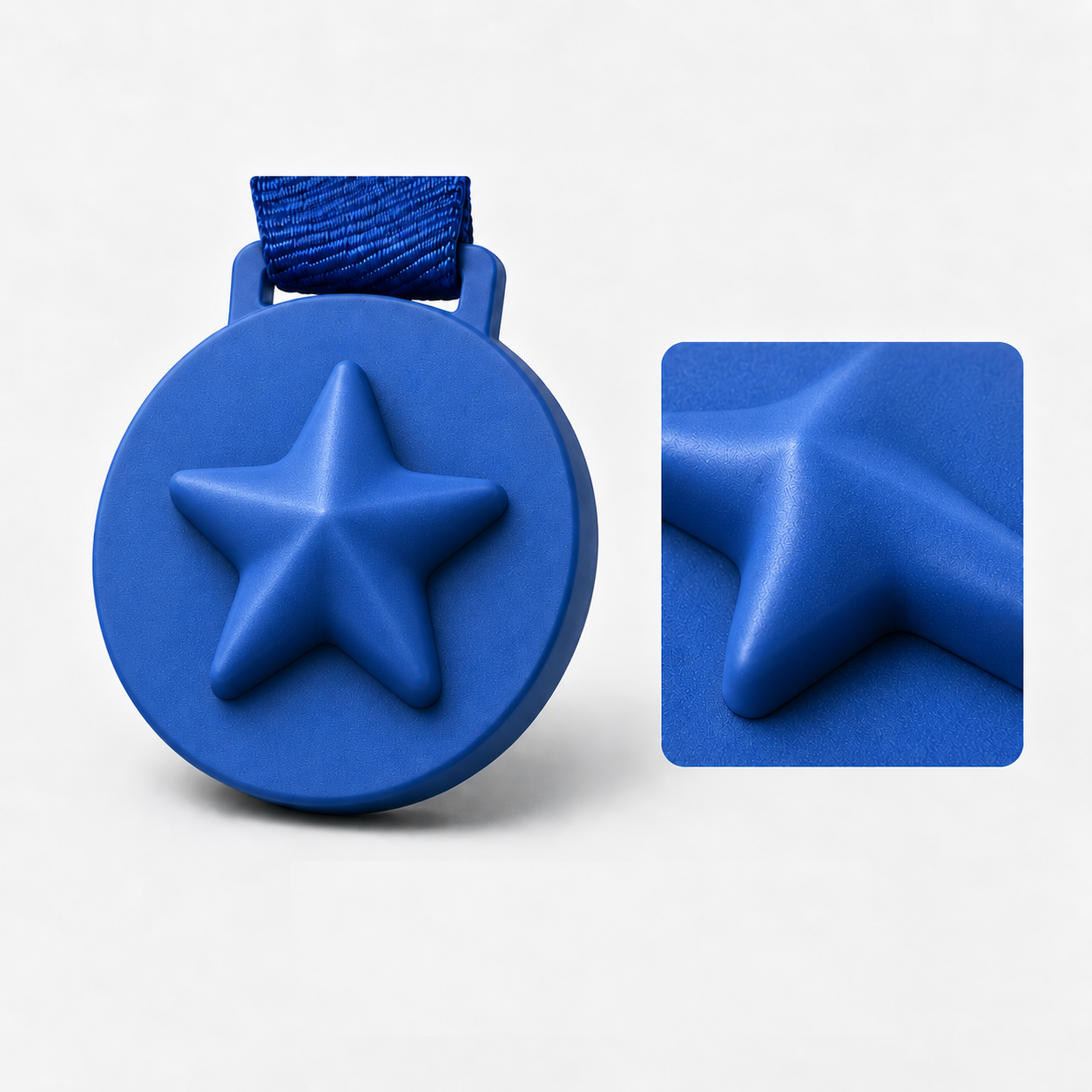 Raised 3D Logo