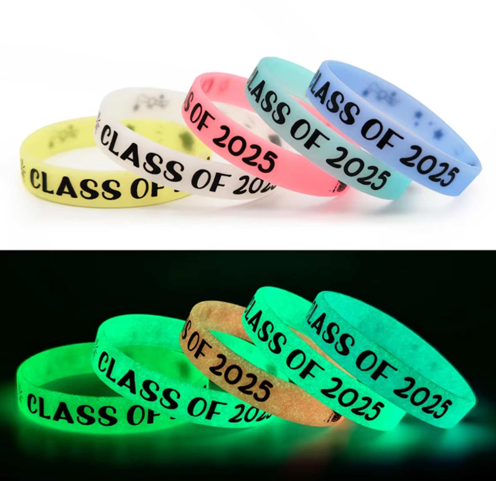 Glow-in-the-Dark PVC Bands