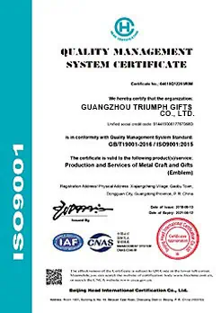 ISO 9001 certification