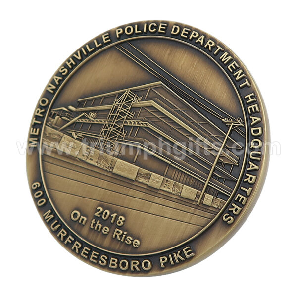 Custom Antique Challenge Coins - Image 2