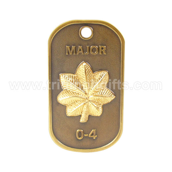 Custom Bronze Dog Tag