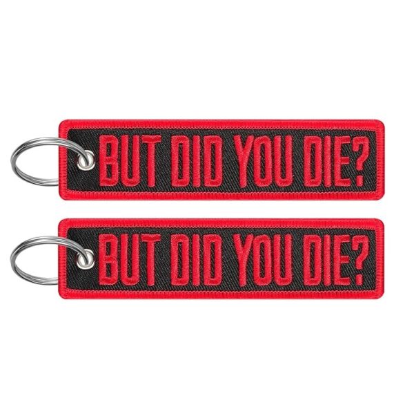 Custom Embroidered Key Tags - Image 3