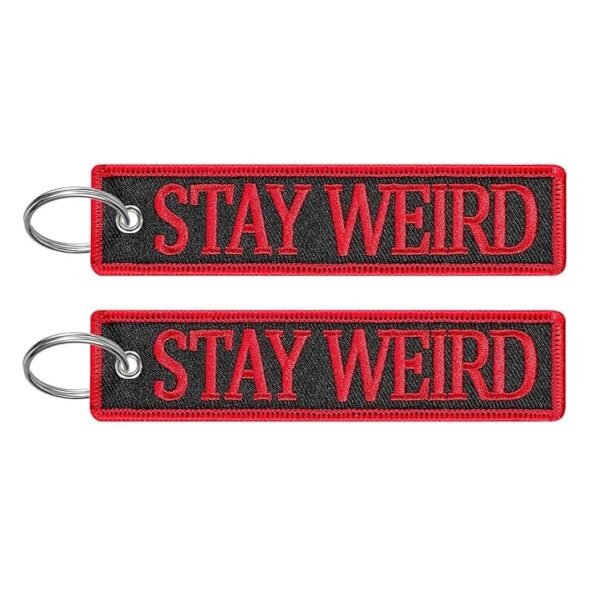 Custom Embroidered Key Tags - Image 2