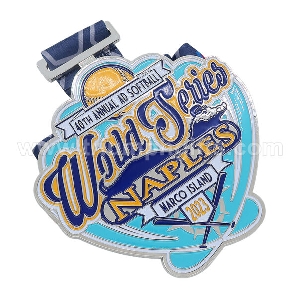 Custom Award Medals with Ribbon - 图片 3