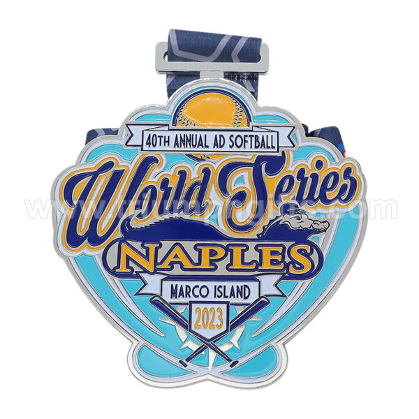 Custom Award Medals with Ribbon - 图片 2