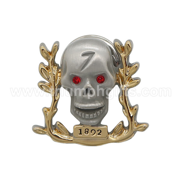 Custom Two-Tone Plated Badges