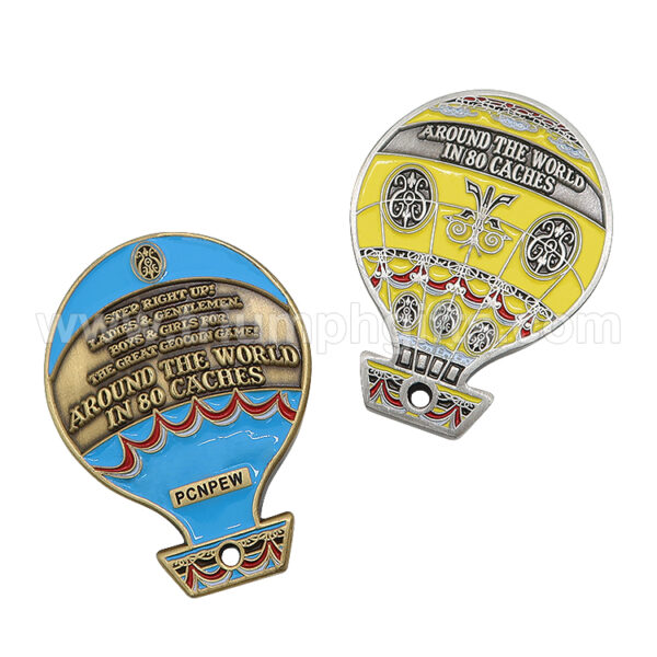 Custom Soft Enamel Challenge Coins - Image 2