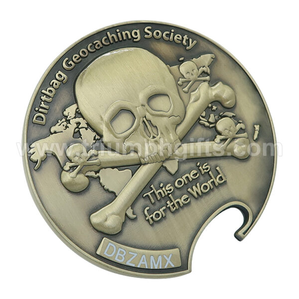 Custom Bottle Opener Challenge Coins - Image 2