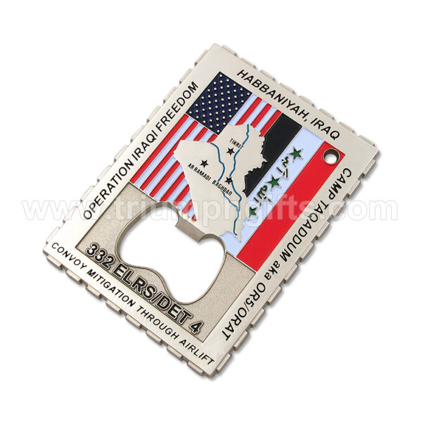 Aluminum Bottle Opener Keychain - Image 2