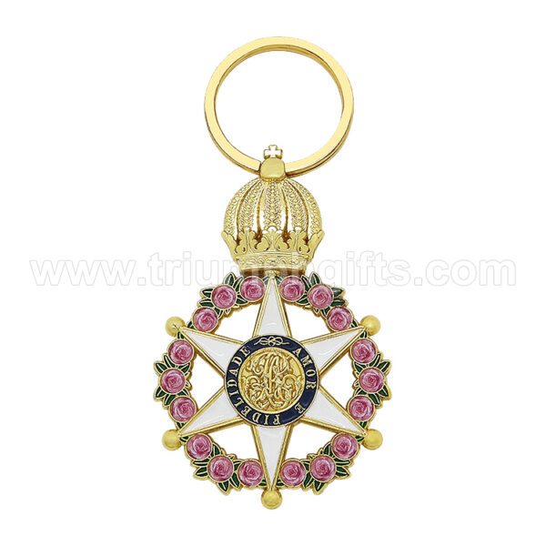 Premium 3D Metal Keyring for Brands - Image 3