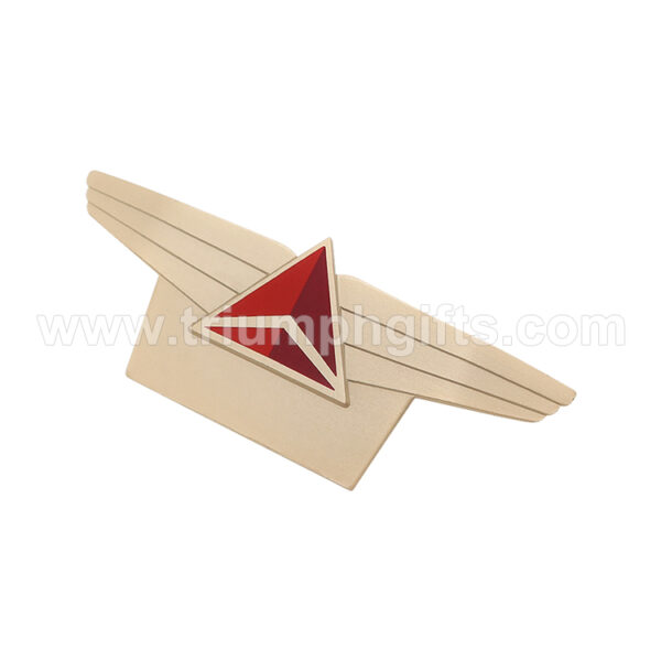 Custom Pilot Wings Pin Badges - Image 3