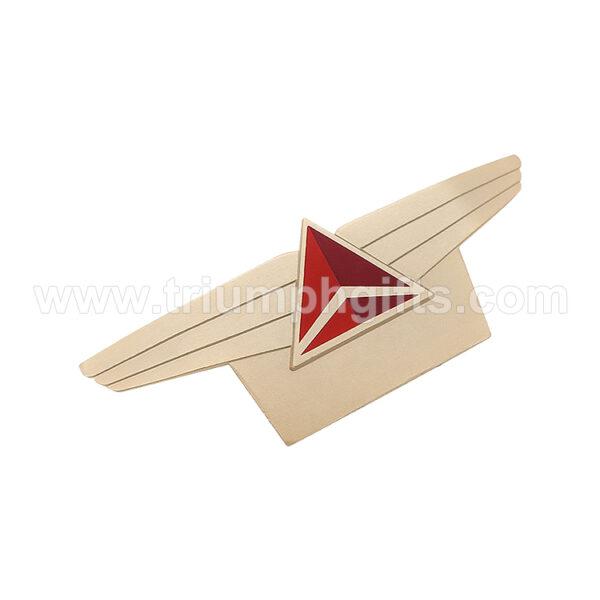 Custom Pilot Wings Pin Badges - Image 2