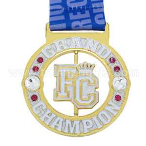 Rhinestone Champion Medals
