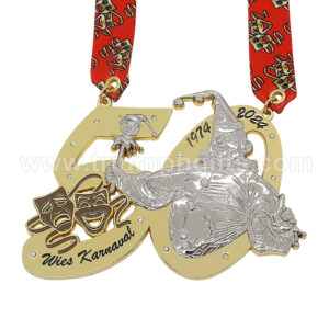 Silver Gold Plated Medals