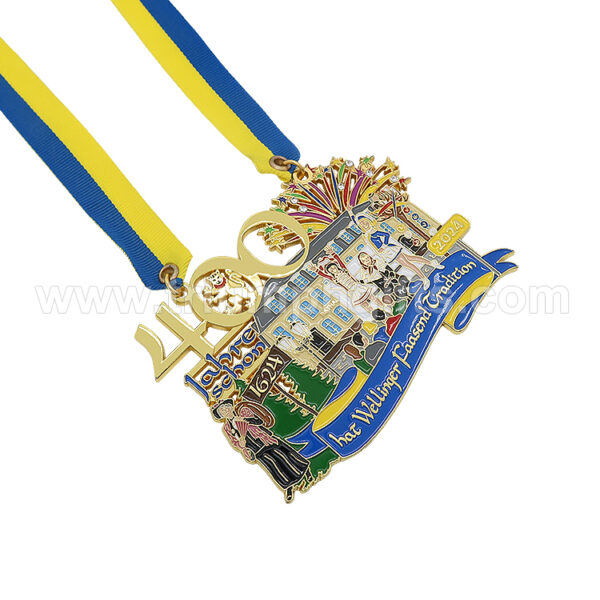 Custom Anniversary Commemorative Medal - Image 3