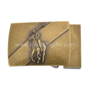 Custom Antique Finish Belt Buckle