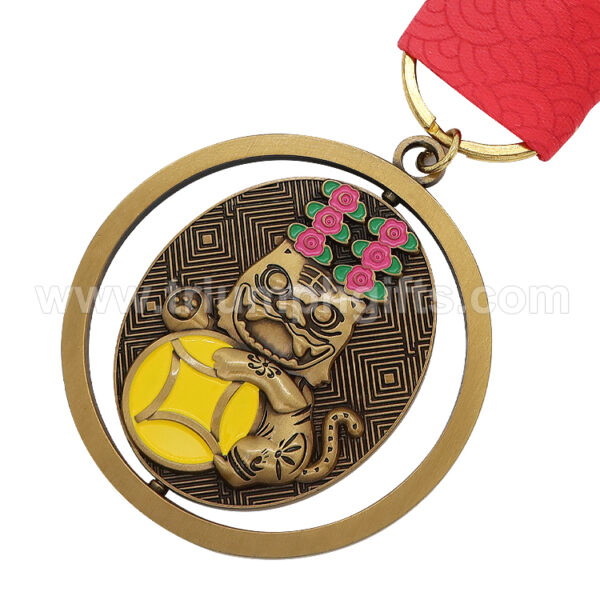 Custom Spinner Finisher Medal - 图片 2