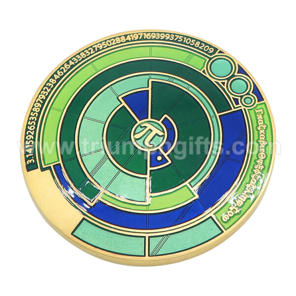 Custom Challenge Coins with Translucent Colors - Image 4