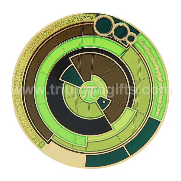 Custom Challenge Coins with Translucent Colors - Image 3