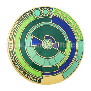 Custom Challenge Coins with Translucent Colors