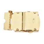 Gold metal watch clasp buckle for promotional use, customizable for branding or awards, made by Triumph Gifts.