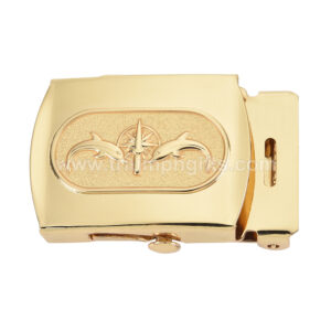 Custom Gold Plated Iron Belt Buckle