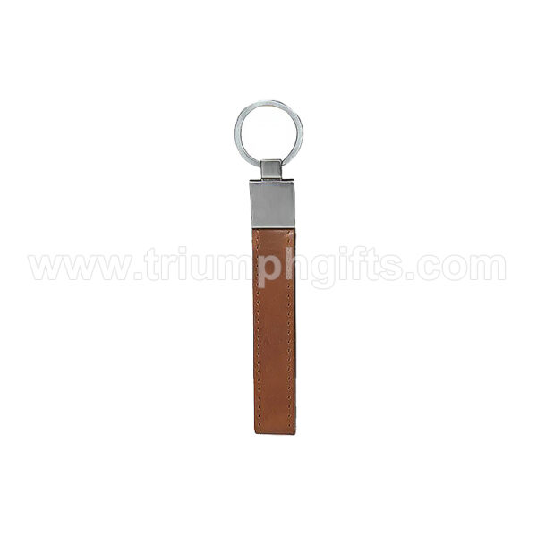 Custom Leatherette Keychains