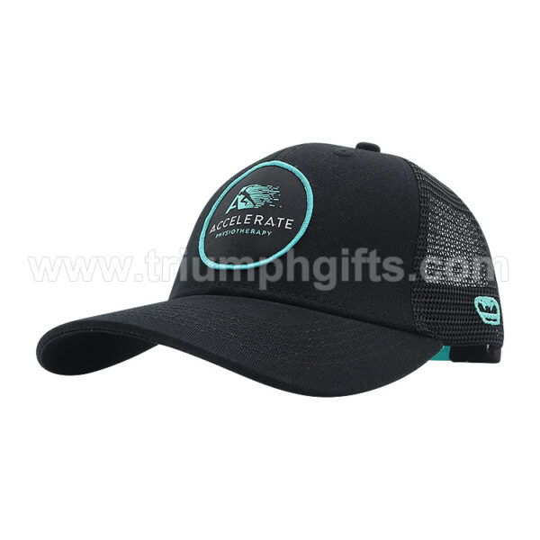 Custom Baseball Caps with Embroidered Patch - 图片 2