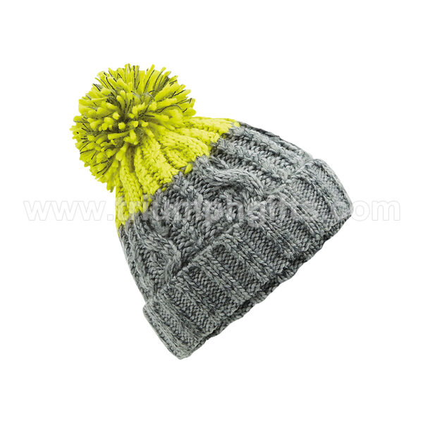 Custom Cable Bobble Hats
