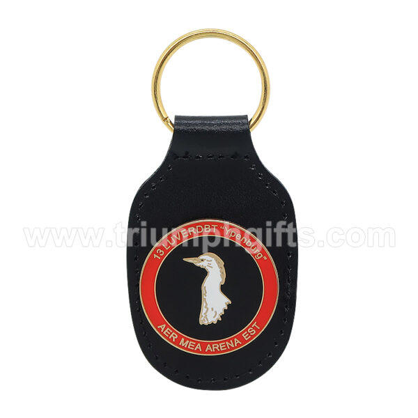 Custom Leather Key Fobs