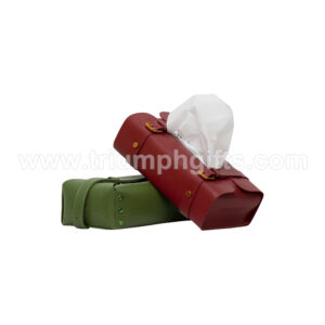 Custom Leather Tissue Box Covers