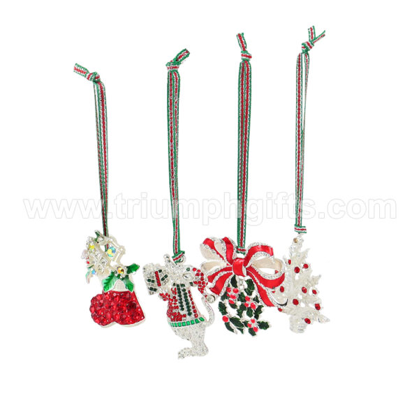 Custom Metal Hanging Ornaments - 图片 2