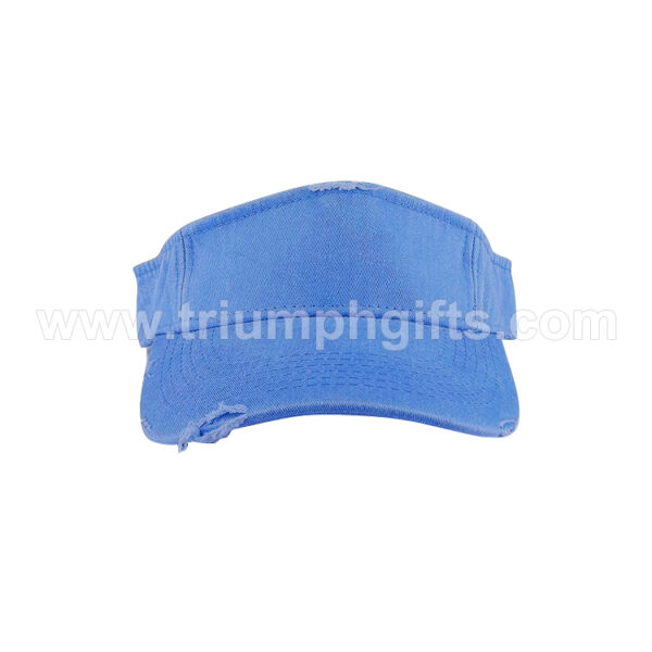 Custom Vintage Denim Sun Visors - 图片 3