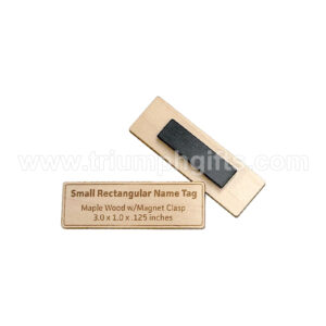 Custom Wood Name Tags