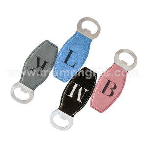 Leather Wrapped Bottle Openers